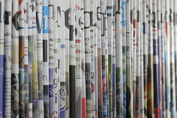 group of regional and national German daily newspapers