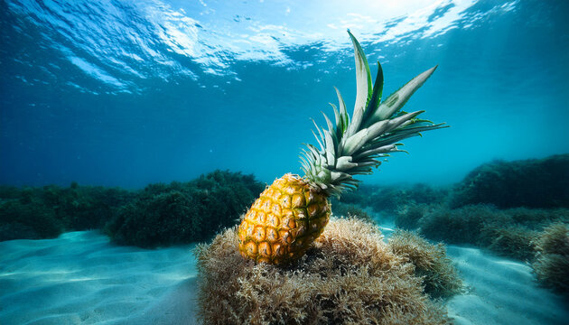 Pineapple Under The Sea