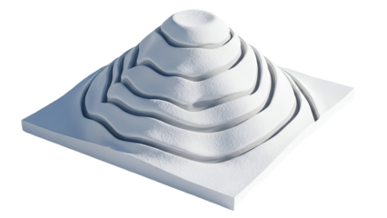 Abstract topographic model