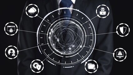 Cyber security protection and cyber security strategies against cyber threats, system hacks, digital breaches, network attacks, and safeguarding data with strong cyber security infrastructure. Spire