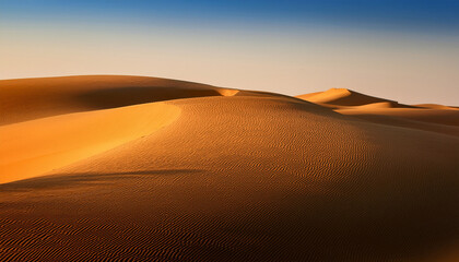 Surreal Abstract Landscape With Smooth Curves And Soft Shadows