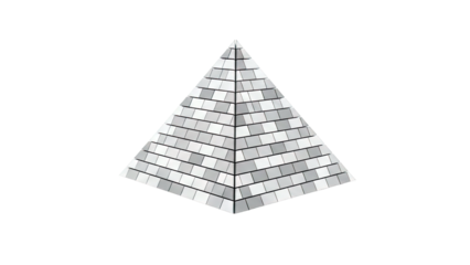 Modern Tiled Pyramid