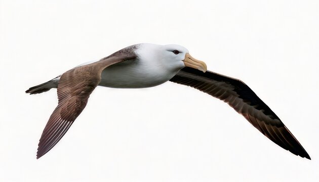 Majestic Albatross Soaring Through the Sky with Graceful Wings.