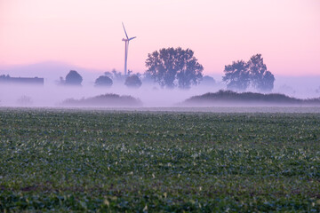 Farma wiatrowa okolice Poznania © MagicEarthPlanet