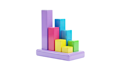 Colorful 3D Bar Chart