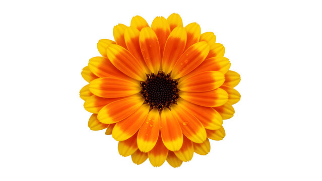 Single Fresh Flower (Phool) Isolated on Transparent Background PNG

