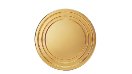 Blank Golden Coin