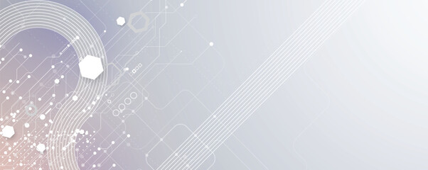 Сircuit board concept or technology system design. Secure cyber background