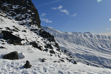 The nature of the Kamchatka Peninsula combines mountainous landscapes and forested areas, and is characterized by its unique topography, flora, and fauna, as well as its climate.