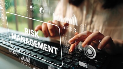 Professional Working Environment Focused on Risk Management Concept with Data Analysis and Modern Technology. Asymptotic smart data analytic.
