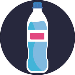 A beverage bottle &mdash; represents a drink available for purchase in a vending machine.