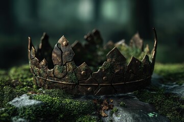 Cracked Bronze Crown