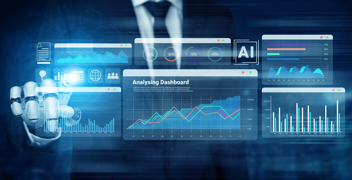 Artificial intelligence enhances data dashboard visualization and trend analysis to improve business performance and decision making Parse - Powered by Adobe