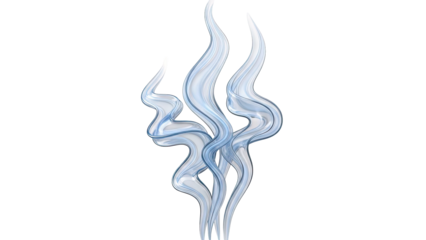 Abstract Blue Swirls