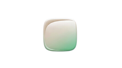 Gradient Rounded Square Abstract Shape