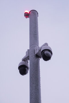 Frozen industrial camera