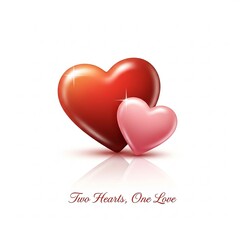 vector illustration of a red heart