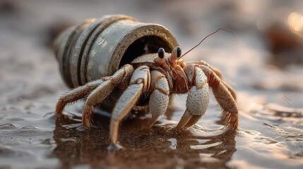 Conceptual underwater series showing animals surrounded by man‑made trash, ideal visuals for climate crisis, conservation and environmental campaigns.