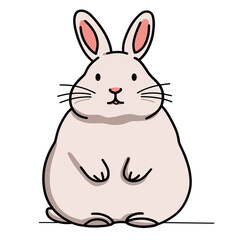 Easter set o of decorations, seamless pattern. Vtctor Easter decorations.Background, elements