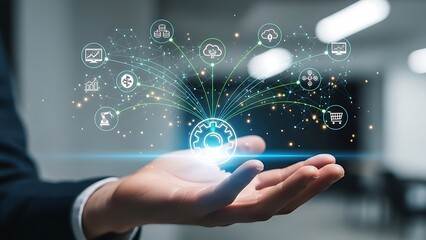 Digital Transformation and Global Connectivity of Business Technology.