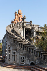Obraz premium The DaYuChunQiu Cultural Park Architectural Complex in Shangqiu, Henan Province, China