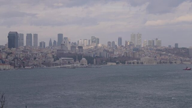 A view of the Asian continent from Topkapi Palace in Istanbul.