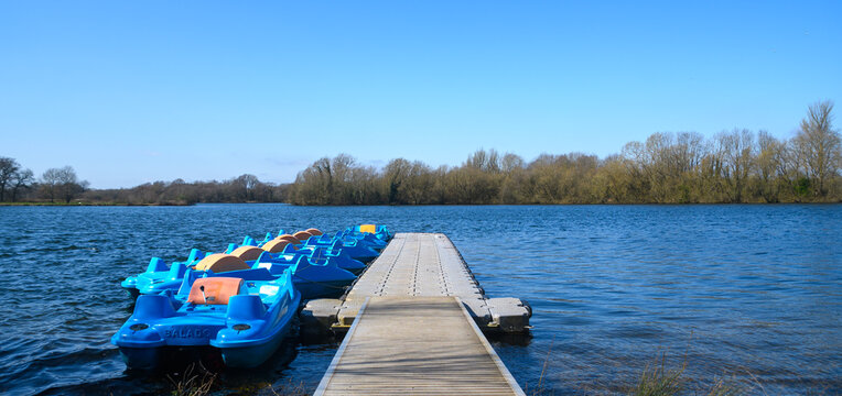 Pedaloes at the Jetty