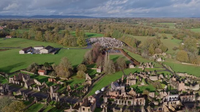 Oradour-sur-Glane (France) | Drone