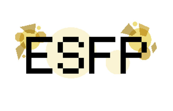 MBTI 16 personalities types test, ESFP text typography