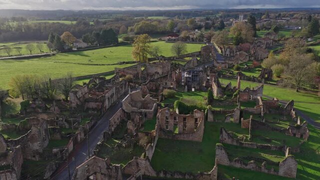 Oradour-sur-Glane (France) | Drone