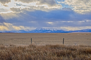 View of the western Montana landscape