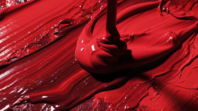 Vibrant red texture abstract close up for backgrounds and design elements