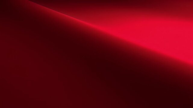 Abstract red background with smooth gradient and soft lighting
