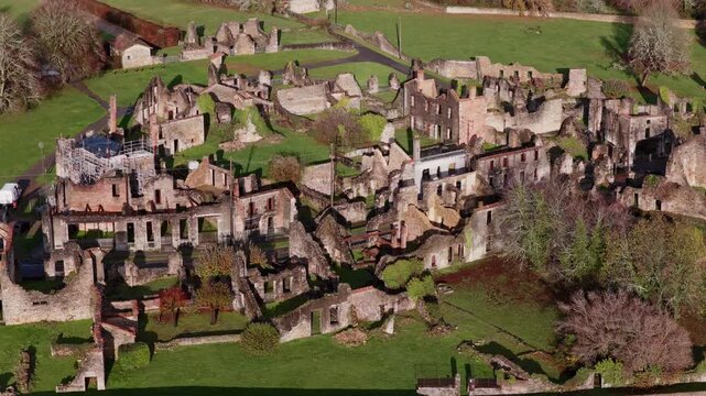 Oradour-sur-Glane (France) | Drone
