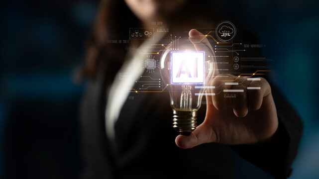 AI core technology presented with digital circuit connections, symbolizing AI systems, processing power, and integration into modern digital platforms Latch - Powered by Adobe