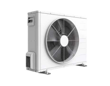 Computer component with fan isolated on a transparent background - Powered by Adobe