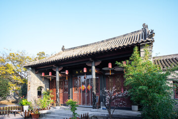 The ancient buildings of the Chen Family Courtyard in the ancient city of Shangqiu, Henan Province, China