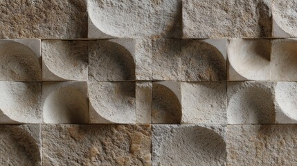 Geometry Inspired Wall Texture Design Showcases Angular Shapes and Uneven Surfaces Creating Visual Interest and Depth in a Modern Space