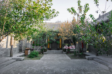 The ancient buildings of the Chen Family Courtyard in the ancient city of Shangqiu, Henan Province, China