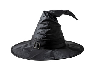 Witch hat isolated on transparent background conceptual illustration