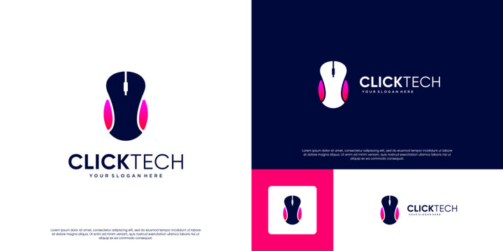 minimalist mouse logo, modern lamp lighting, hardware, graphic design template.