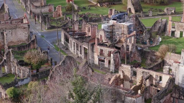 Oradour-sur-Glane (France) | Drone