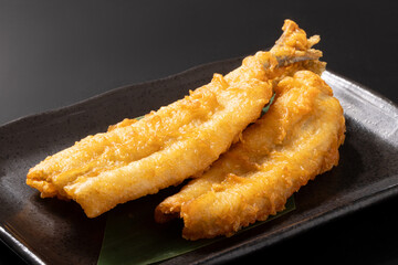 サヨリ　唐揚げ