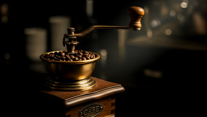 Coffee Grinder Detail Shot