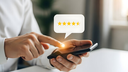 Lima Bintang Rating Pada Smartphone