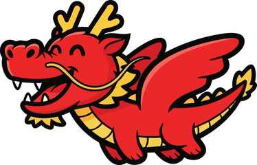 Close-up of cartoon character's red mouth and yellow chin