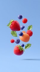 Clear fruit image, photo , generation AI 
