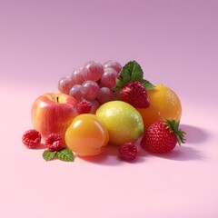 Clear fruit image, photo , generation AI 
