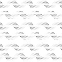 Seamless 3D geometric cube pattern background for modern abstract design