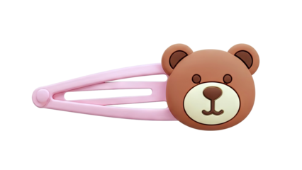 Cute Bear Snap Hair Clip